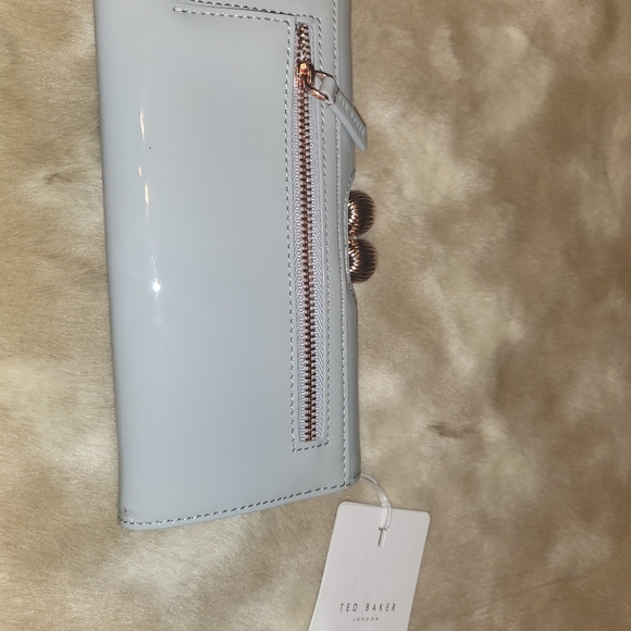 Ted Baker London Patent Leather Bobble Wallet - Picture 9 of 11